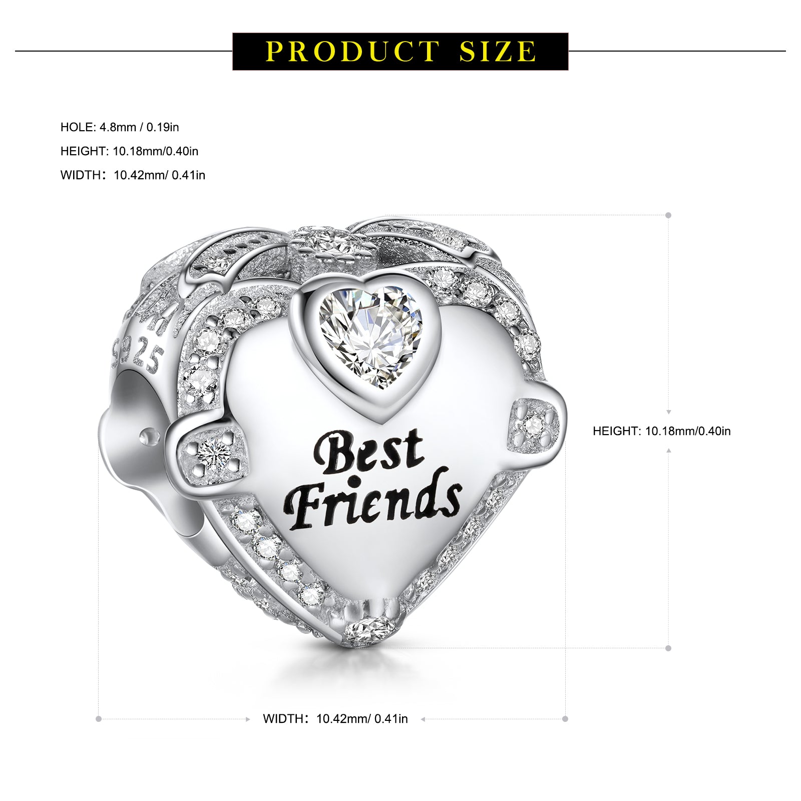 Best Friends Charms