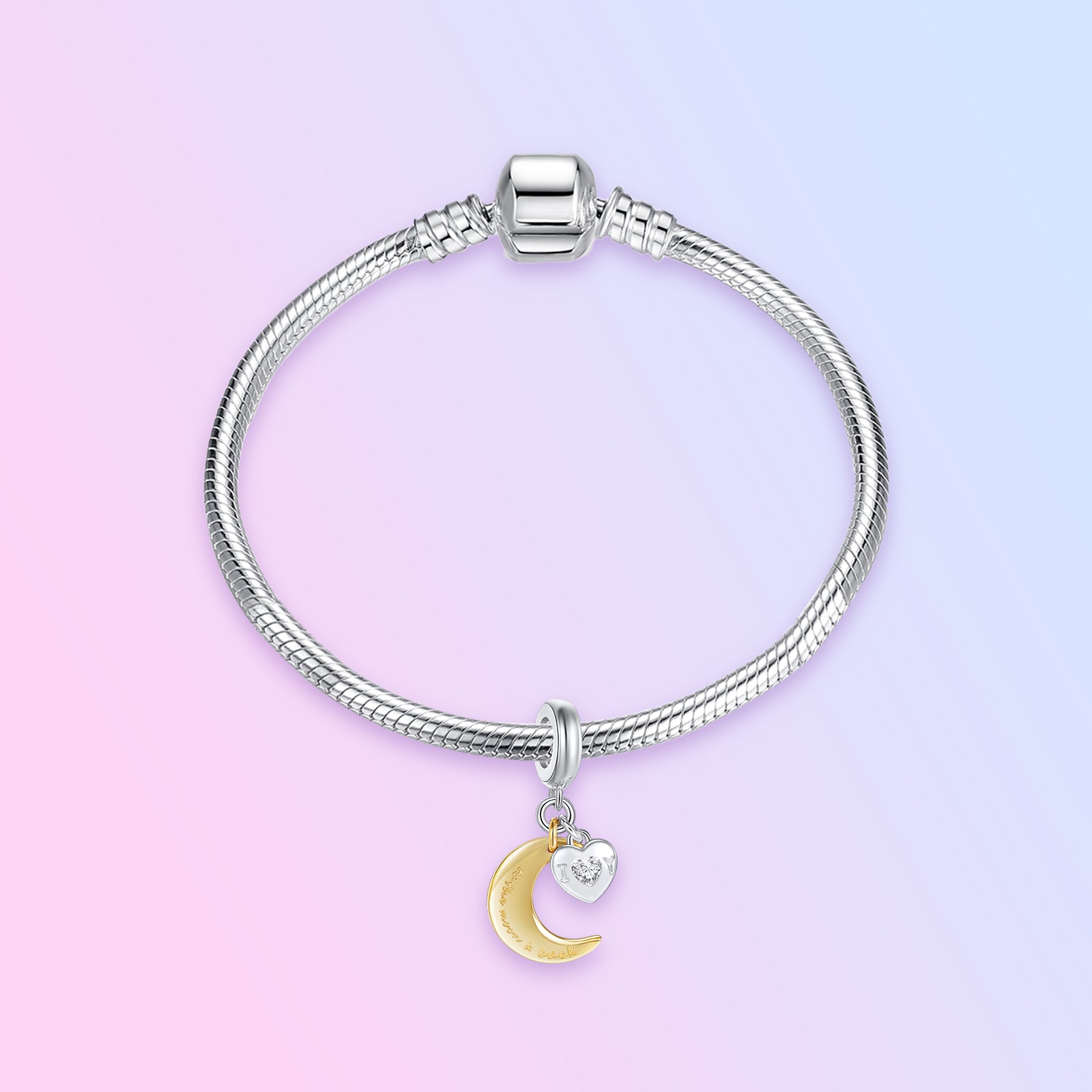 Yellow Moon Charms