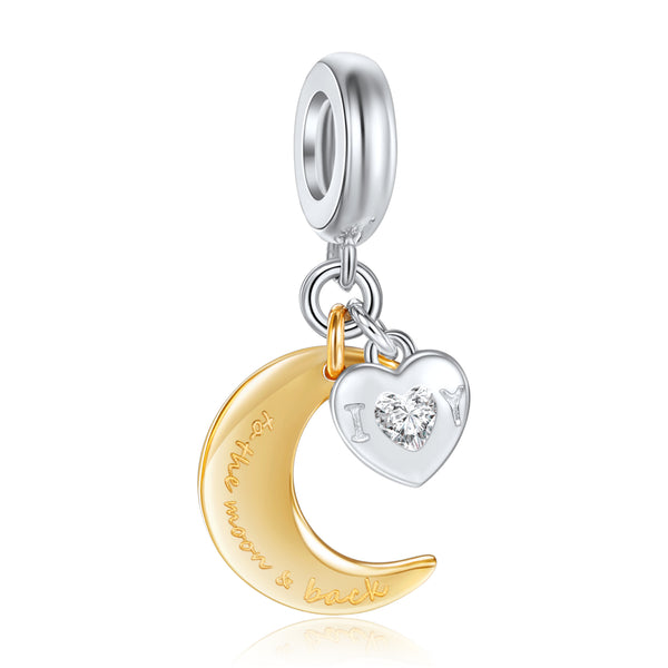 Yellow Moon Charms