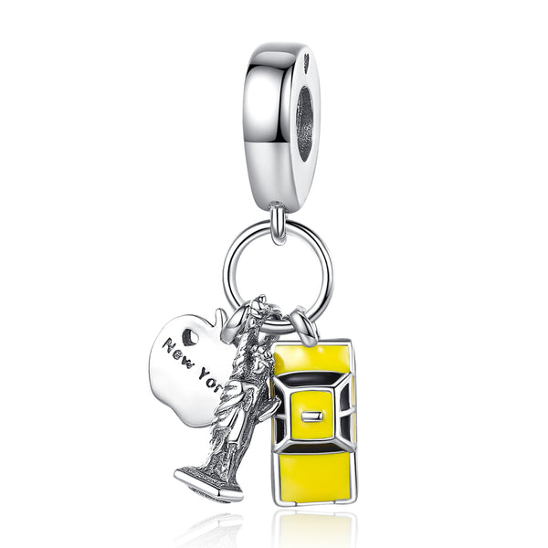 Yellow Car Charms