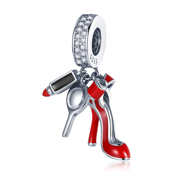 Red High Heels Charms