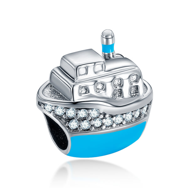 Sailors Blue Ship Charms