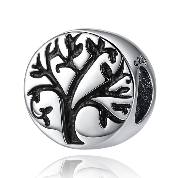 Silver Family Tree Charms