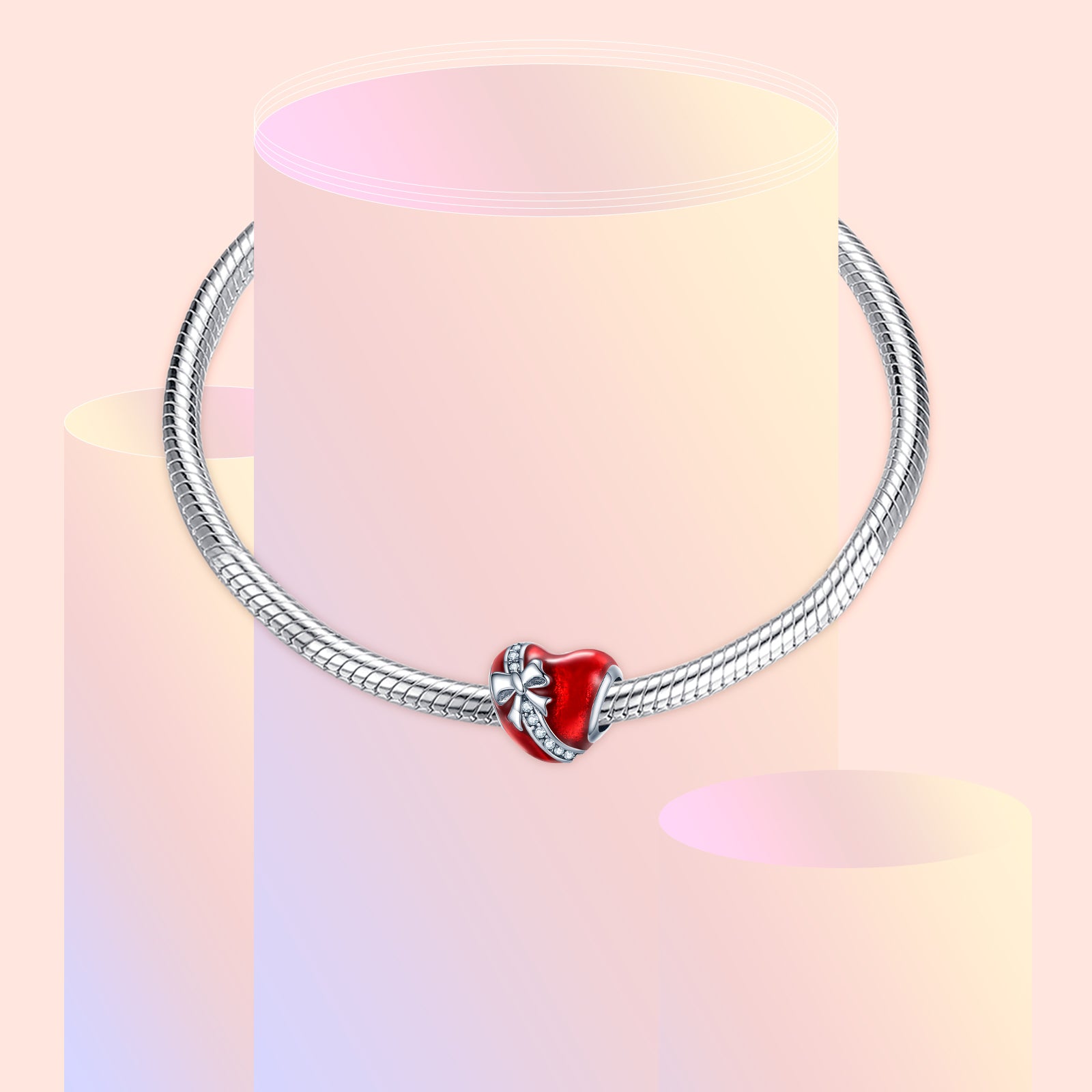 Red Heart Charms