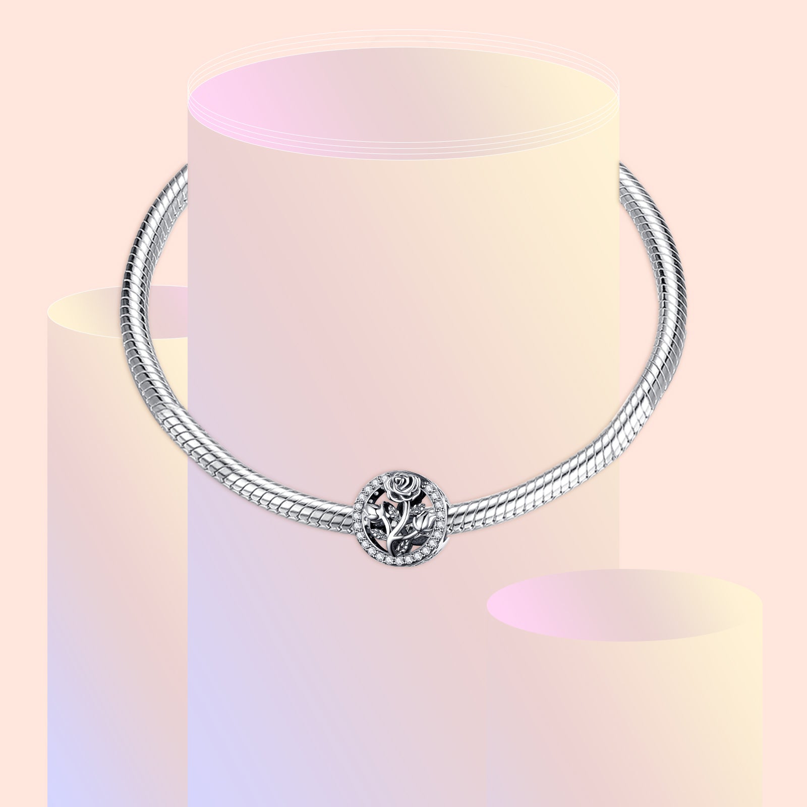 Hollow Rose Charm