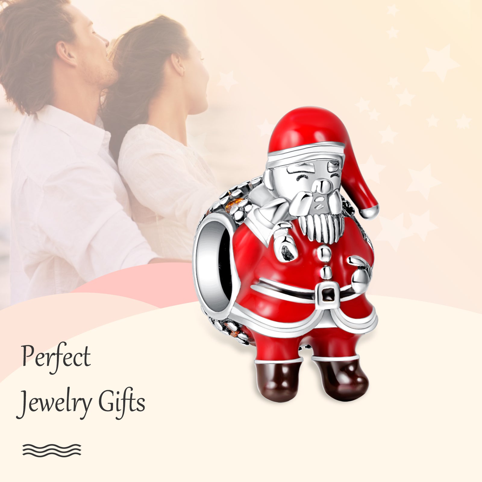 Santa Claus Gift Charms