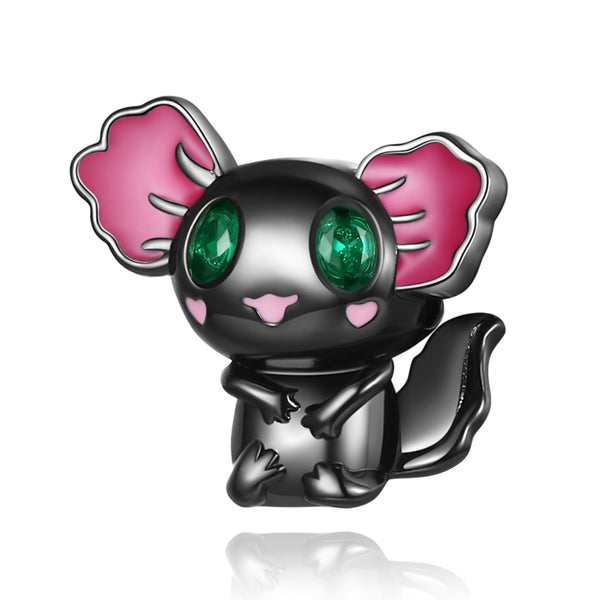 Mexican Black Axolotl Charms - NINGAN