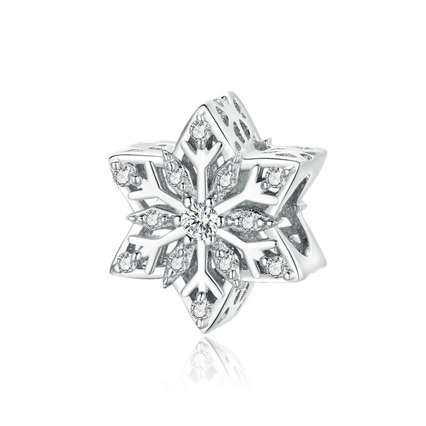 Sparkling Snowflake Charms