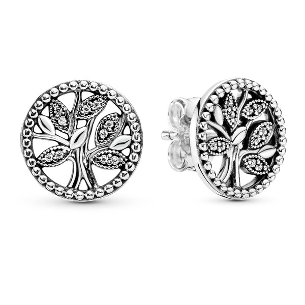 life Tree Stud Earrings