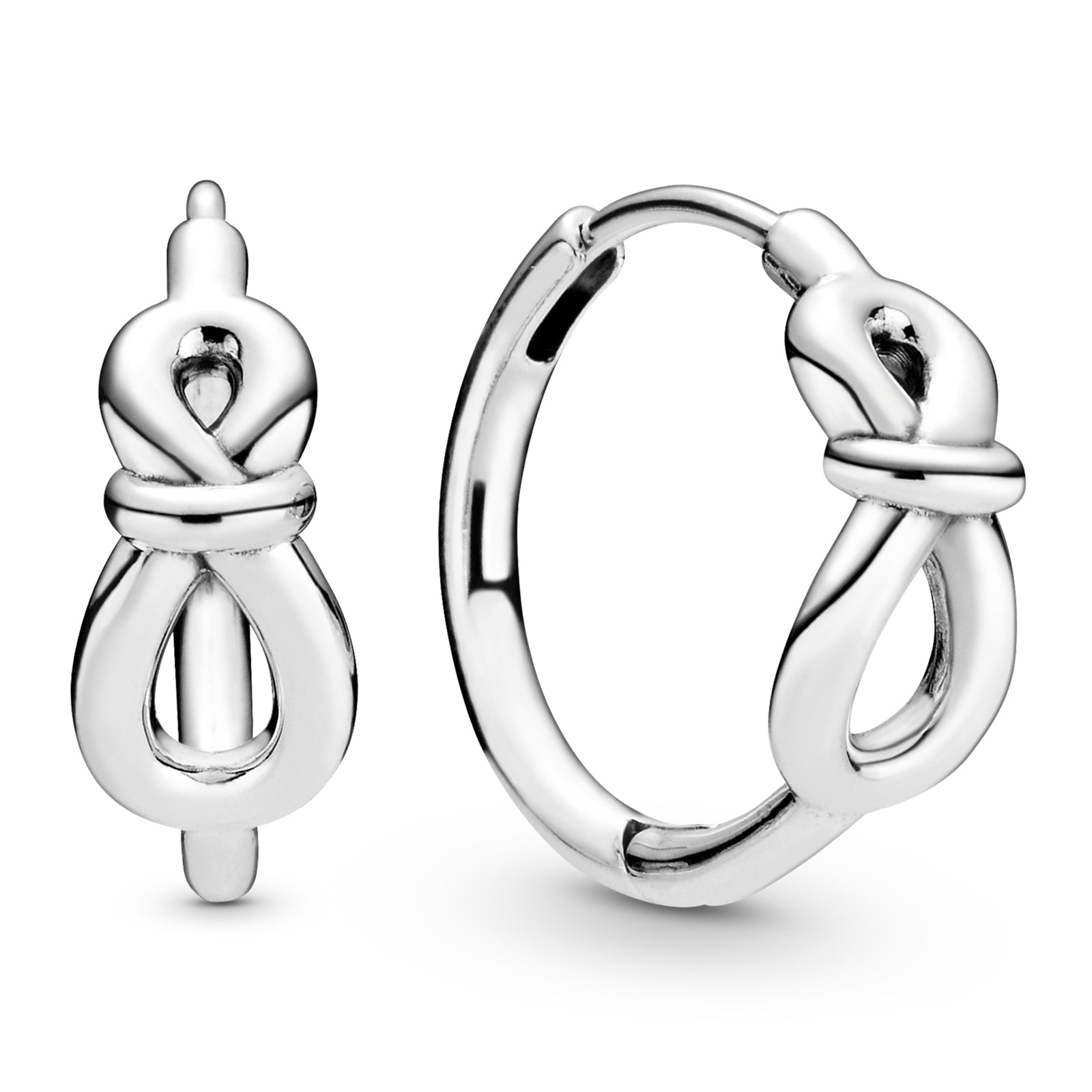 Infinity Hoop Earrings