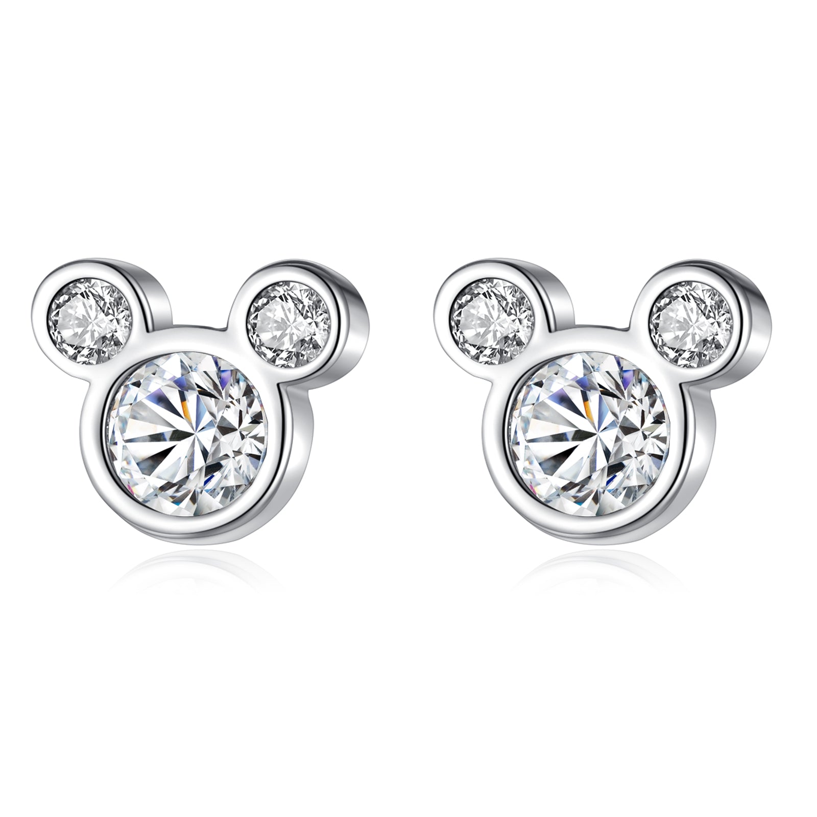 Mini Head Stud Earrings - NINGAN