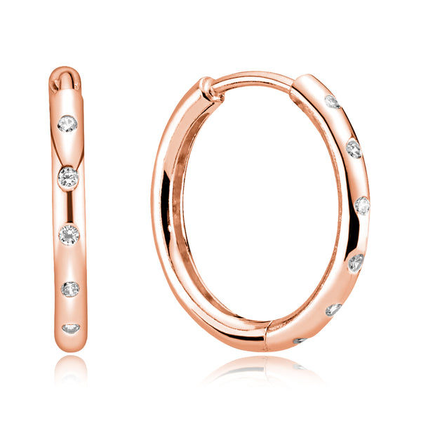 Simple E27 Hoop Earrings - NINGAN